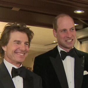 Prince William et Tom Cruise assistent à un gala de charité pour la London's Air Ambulance Charity.