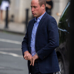 Le prince William, prince de Galles, arrive au plus grand centre européen de technologie climatique à l'espace de coworking Sustainable Ventures à Londres, Royaume Uni, le 5 octobre 2023. © Tayfun Salci/ZUMA Press/Bestimage 