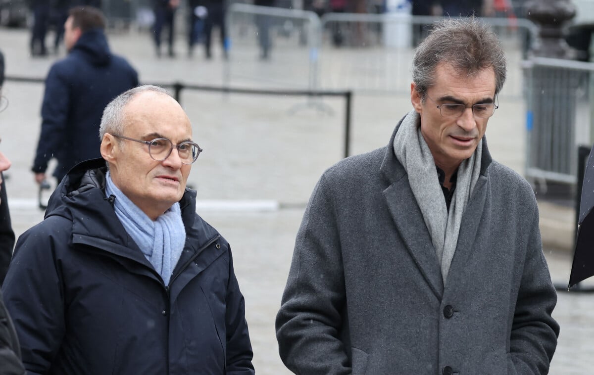 Photo : Philippe Val, Raphaël Enthoven - Hommage National à Robert ...