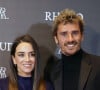 Antoine Griezmann dévoile le visage de ses enfants
 
Antoine Griezmann et sa femme Erika Choperena - Le joueur A.Griezmann et son ami M.Llorente se lancent dans l'aventure de la restauration et ouvrent le Rhudo à Madrid.