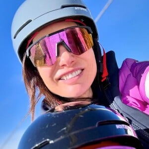 Ariane Brodier, vacances en famille au ski. Instagram. Le 16 février 2024.