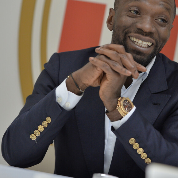 Portrait de Claude Makelele, nommé directeur technique de l'AS Monaco le 13 janvier 2016.