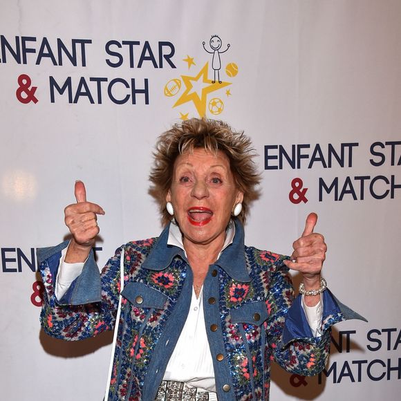 Annie Cordy lors du dîner de gala de l'association "Enfant Star & Match" à l'hôtel Carlton à Cannes. © Bruno Bebert/Bestimage