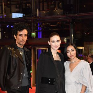 Raul Briones Carmona, Rooney Mara et Anna Diaz - Tapis rouge du film "La Cocina" lors du 74e Festival International du Film de Berlin, La Berlinale. Le 16 février 2024. © Imago / Panoramic / Bestimage