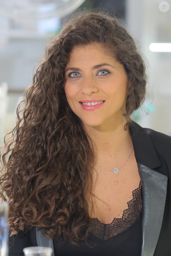 Yasmine Oughlis (Numero 23) - Tournage coulisses des spots TV du Pasteurdon à l'Institut Pasteur à Paris, le 16 juin 2016. © CVS/Bestimage