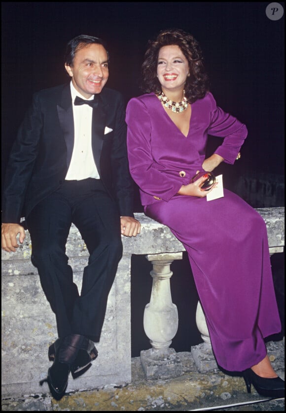 Ira von Fürstenberg - Soirée de lancement du parfum "Poison" de Christian Dior en 1985