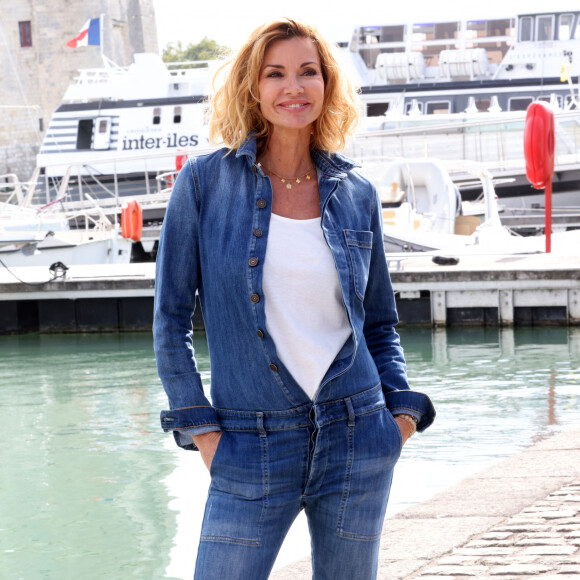 Ingrid Chauvin de "Demain nous appartient" - Festival de la Fiction de La Rochelle. Le 18 septembre 2021 © Jean-Marc Lhomer / Bestimage