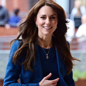 Catherine (Kate) Middleton, princesse de Galles, inaugure la nouvelle unité de chirurgie de jour pour enfants "Evelina" à l'hôpital Guy's et St Thomas de Londres, Royaume Uni