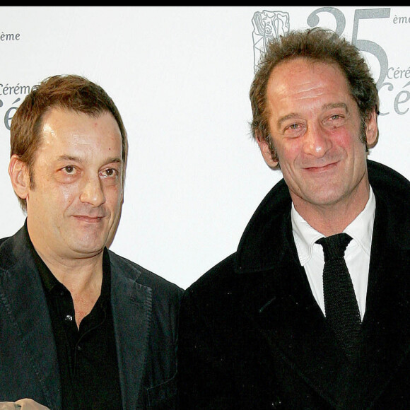 - VINCENT LINDON ET SON FRERE SYLVAIN - 35EME CEREMONIE DES 'CESAR' 2010, AU THEATRE DU CHATELET.