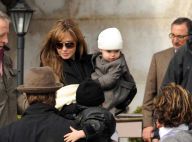 Brad Pitt et Angelina Jolie, avec leurs magnifiques jumeaux... Un quatuor glamour et tellement craquant !