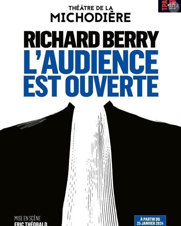 Richard Berry dans "L'audience est ouverte".