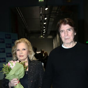 Exclusif - Tony Scotti, le mari de S.Vartan - Sylvie Vartan est l'invitée de l'émission Domenica In à Milan le 25 février 2024. 