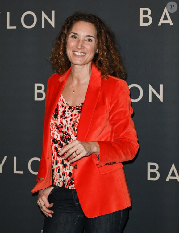 Marie-Sophie Lacarrau à la première du film "Babylon" au cinéma Le Grand Rex à Paris, France, le 14 janvier 2023. © Coadic Guirec/Bestimage 