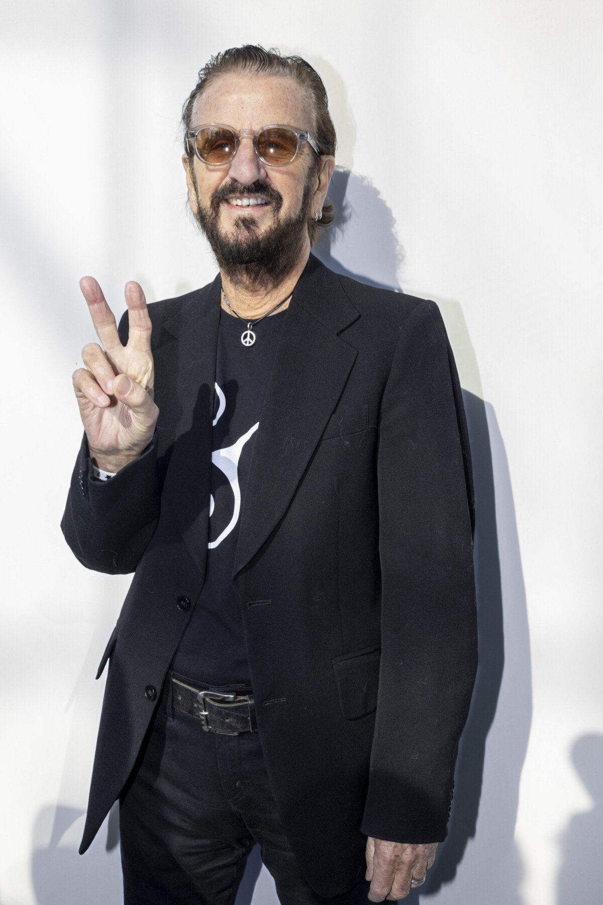 Photo Ringo Star, l'un des membres des Beatles encore vivant était de
