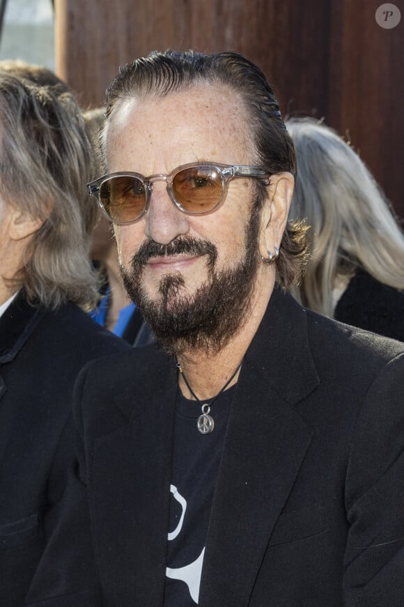 Ringo Starr au défilé de mode Femmes prêt-à-porter automne-hiver 2024/2025 "Stella McCartney" lors de la fashion week de Paris. Le 4 mars 2024 © Olivier Borde / Bestimage