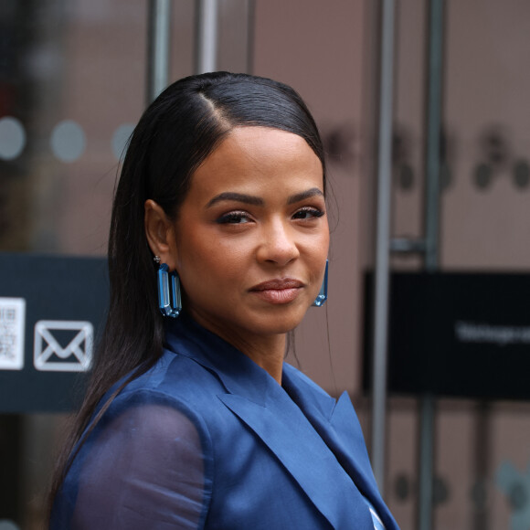 Christina Milian - Arrivées au défilé de mode Femmes prêt-à-porter automne-hiver 2024/2025 "Akris" lors de la fashion week de Paris. Le 3 mars 2024.