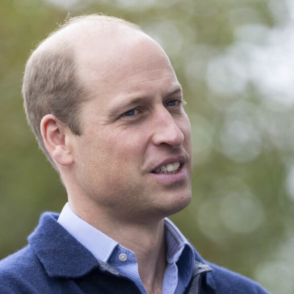 Le prince William, prince de Galles, et Catherine (Kate) Middleton, princesse de Galles, au centre sportif national de Bisham Abbey à Marlow, à l'occasion de la Journée mondiale de la Santé mentale, le 12 octobre 2023. 