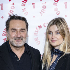 Gilles Lellouche, Alizée Guinochet - Dîner de gala de l'association "Un rien c'est tout" au musée de l'armée aux Invalides à Paris le 7 mars 2024. © Cyril Moreau / Bestimage