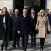 PHOTOS Brigitte et Emmanuel Macron soudés pour un "moment historique", avant un moment de gêne avec Catherine Ringer