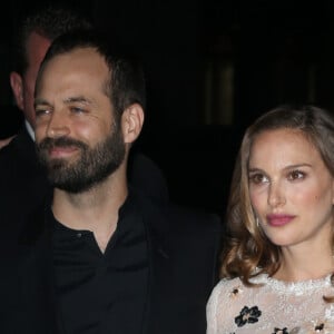 Benjamin Millepied et Natalie Portman enceinte au 26ème IFP Gotham Independent Film Awards à New York, le 28 novembre 2016 