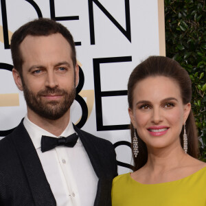 ...et deux enfants, Aleph et Amalia
Natalie Portman enceinte et Benjamin Millepied - La 74ème cérémonie annuelle des Golden Globe Awards à Beverly Hills, le 8 janvier 2017.