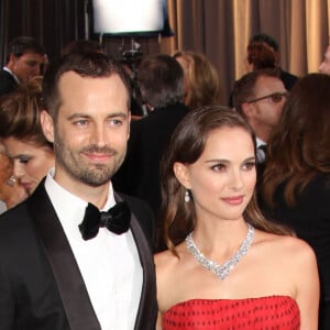 Le couple a divorcé
Benjamin Millepied et Natalie Portman aux Oscars