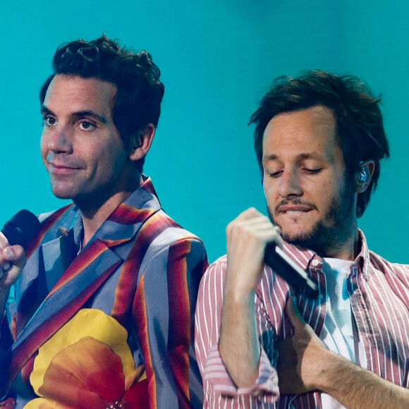 Mika et Vianney sont deux des coachs emblématiques de l'émission The Voice sur TF1
Exclusif - Mika, Vianney - Enregistrement de l'émission "La chanson de l'année" dans les Arènes de Nîmes, présentée par N.Aliagas et diffusée sur TF1 © Bruno Bebert-Christophe Clovis / Bestimage 