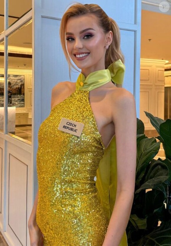Krystyna Pyszková, Miss République Tchèque, fraîchement élue Miss Monde immortalisée sur Instagram.