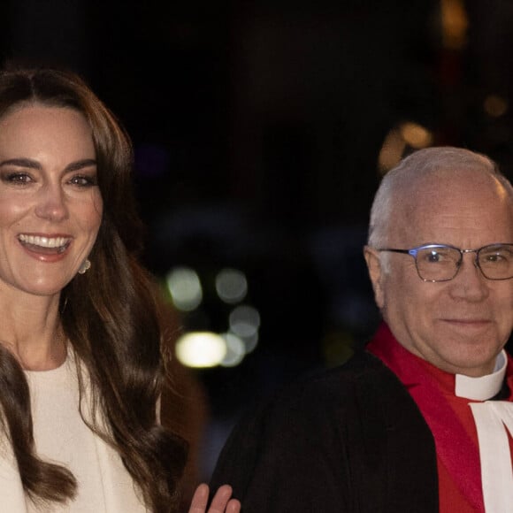 Catherine (Kate) Middleton, princesse de Galles, - Traditionnel concert de Noël "Together At Christmas" à l'abbaye de Westminster à Londres, le 8 décembre 2023. 