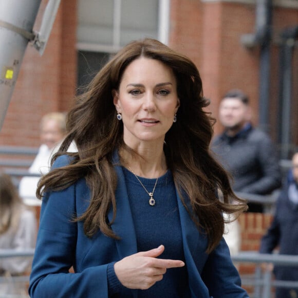 Catherine (Kate) Middleton, princesse de Galles, inaugure la nouvelle unité de chirurgie de jour pour enfants "Evelina" à l'hôpital Guy's et St Thomas de Londres, Royaume Uni, le 5 décembre 2023. 