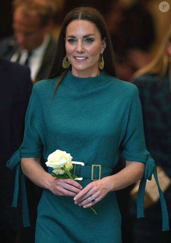 Kate Catherine Middleton, duchesse de Cambridge, va remettre le prix "British Fashion Council" au Design Museum de Londres. Le 4 mai 2022 