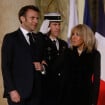 PHOTOS Brigitte Macron en tailleur et pantalon slim, l'élégance à la française pour accueillir un président