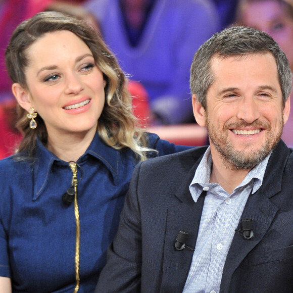 Exclusif - Marion Cotillard et Guillaume Canet - Enregistrement de l'émission "Vivement Dimanche prochain" présentée par M.Drucker et diffusée le 5 mai sur France 2. Le 29 avril 2019 © Guillaume Gaffiot / Bestimage 