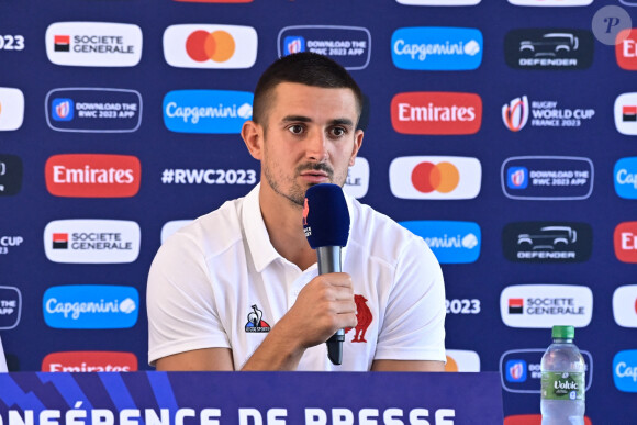 La fédération peut remercier Thomas Ramos pour sa pénalité à la dernière minute
 
Thomas Ramos ( 15 - France ) - Conférence de presse de l'équipe de France de Rugby à Paris le 6 septembre 2023. © Federico Pestellini / Panoramic / Bestimage