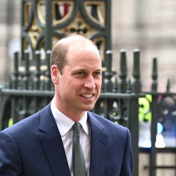 Le prince William, prince de Galles - La famille royale britannique et les invités assistent au service de célébration de la Journée du Commonwealth à l'abbaye de Westminster de Londres, Royaume Uni, le 11 mars 2024.