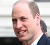 Le prince William a évoqué Kate Middleton.
Le prince William, prince de Galles arrive pour visiter le terrain de cricket Kia Oval à Londres, Royaume Uni. 