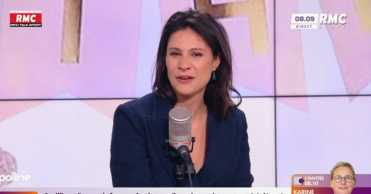 VIDEO Apolline de Malherbe gênée mais très émue en plein direct par une surprise de son "grand fils" Alexandre - Purepeople