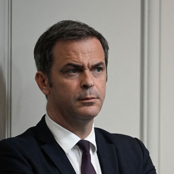 Olivier Véran, porte-parole du gouvernement français - Conférence de presse au palais de l'Elysée à Paris, à l'issue du Conseil des ministres, le 10 mai 2023. © Eliot Blondet / Pool / Bestimage 