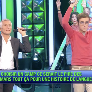 Laurens grossit sa cagnotte de 20 000 euros et termine l'émission avec 197 000 euros de gains. "N'oubliez pas les paroles", France 2