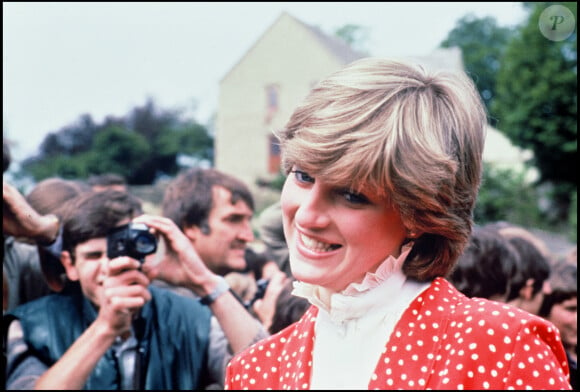 Lady Diana, princesse de Galles à Tetbury