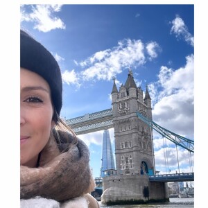 Isabelle Ithurburu à Londres. Instagram. Le 25 mars 2024.