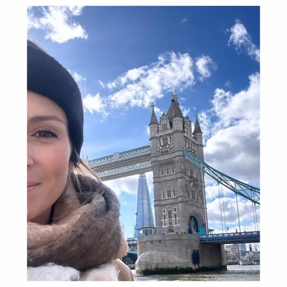Isabelle Ithurburu à Londres. Instagram. Le 25 mars 2024.