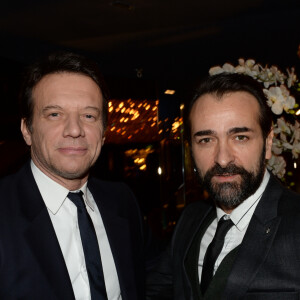 Mikael Fitoussi et Samuel Le Bihan - 11ème cérémonie des Globes de Cristal au Lido à Paris, le 30 janvier 2017. © Rachid Bellak/Bestimage 