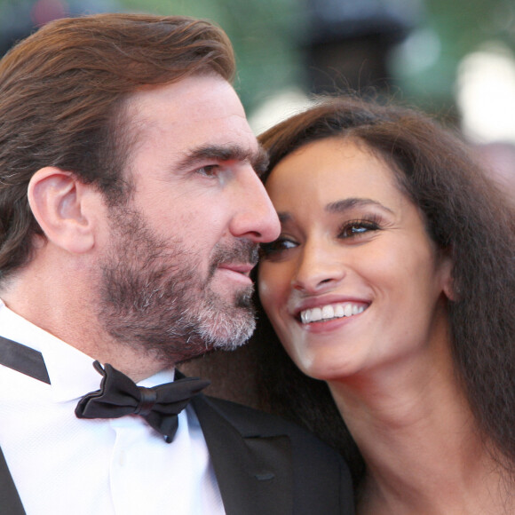 Eric Cantona et Rachida Brakni - 62e Festival du film de Cannes.