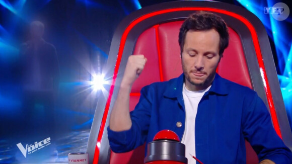 Vianney - sur le plateau de The Voice (TF1) aux côtés des autres coachs.