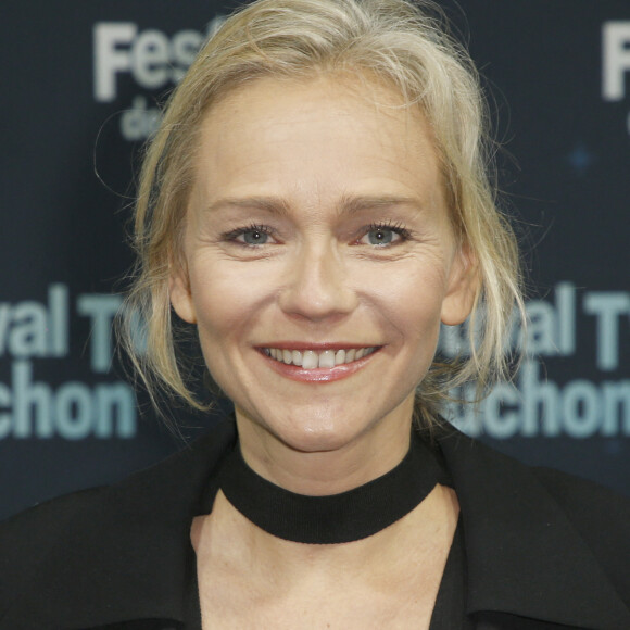 Claire Borotra pour Face à face sur France 3 - Photocall de la soirée de clôture et remise des prix de la 24ème édition du festival de Luchon au casino de Luchon le 12 février 2022. © Christophe Aubert via Bestimage 