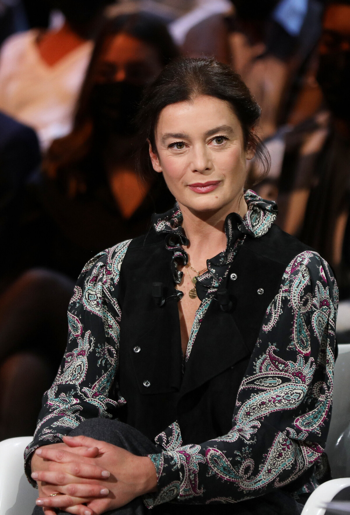 Photo Exclusif Aurélie Dupont Enregistrement de l'émission "Le