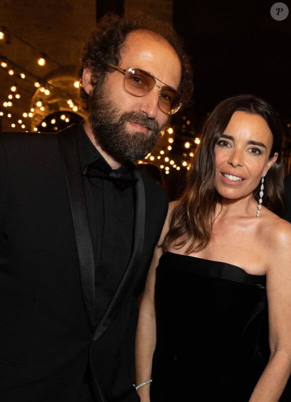 Elodie Bouchez and Thomas Bangalter have been a couple for 25 years.  Personalities at the evening "Women In Motion" by Kering at the Château de la Castre during the 75th Cannes International Film Festival.  © Olivier Borde / Bestimage