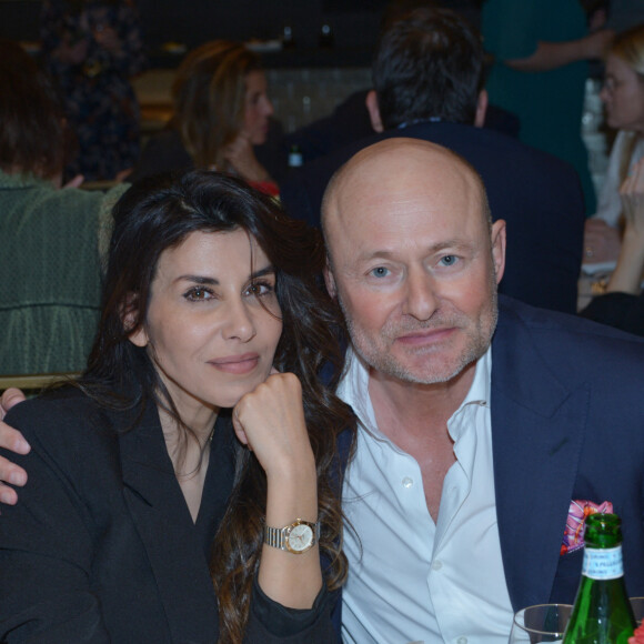 Reem Kherici, Georges Kern (Pdg Breitling) - Dîner de charité Breitling à la Samaritaine pour l'association "Premiers de Cordée" à Paris le 4 avril 2024. © Rachid Bellak/Bestimage