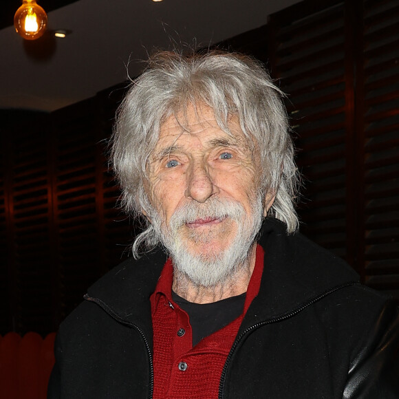 Exclusif - Pierre Richard - Cérémonie de remise de l'insigne de Chevalière des Arts et des Lettres à Mathilda May au Théâtre du Rond-Point à Paris. Le 4 avril 2024. © Guirec Coadic / Bestimage